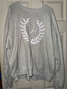 Victoria Secret Light Gray Crewneck Sweater